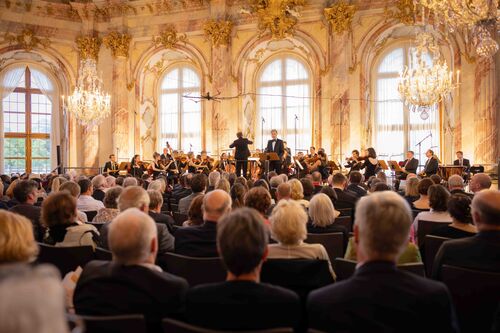 Eröffnungskonzert im Kaisersaal mit Les Talens Lyrique, Benjamin Appl und Artiste étoile Christophe Rousset © Dita Vollmond